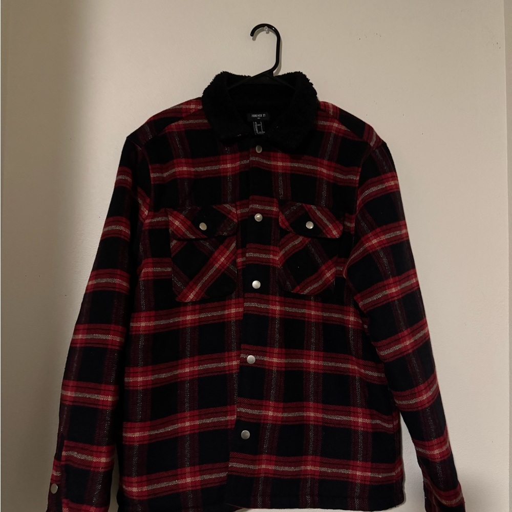 Forever 21 Plaid Jacket